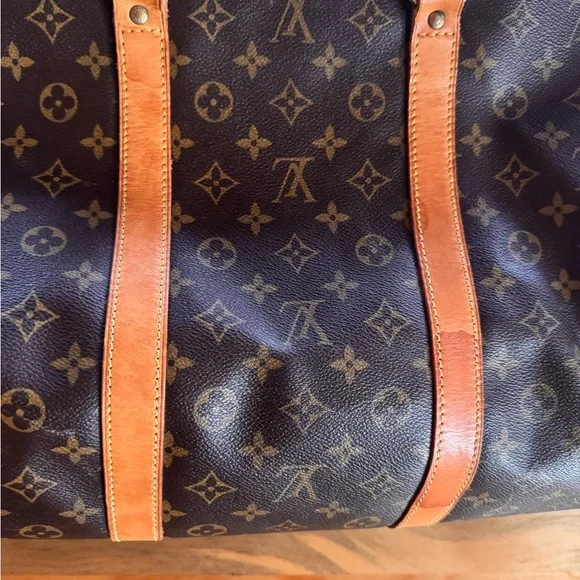 Louis Vuitton Monogram Brown and Tan Duffel Bag - Picture 12 of 16